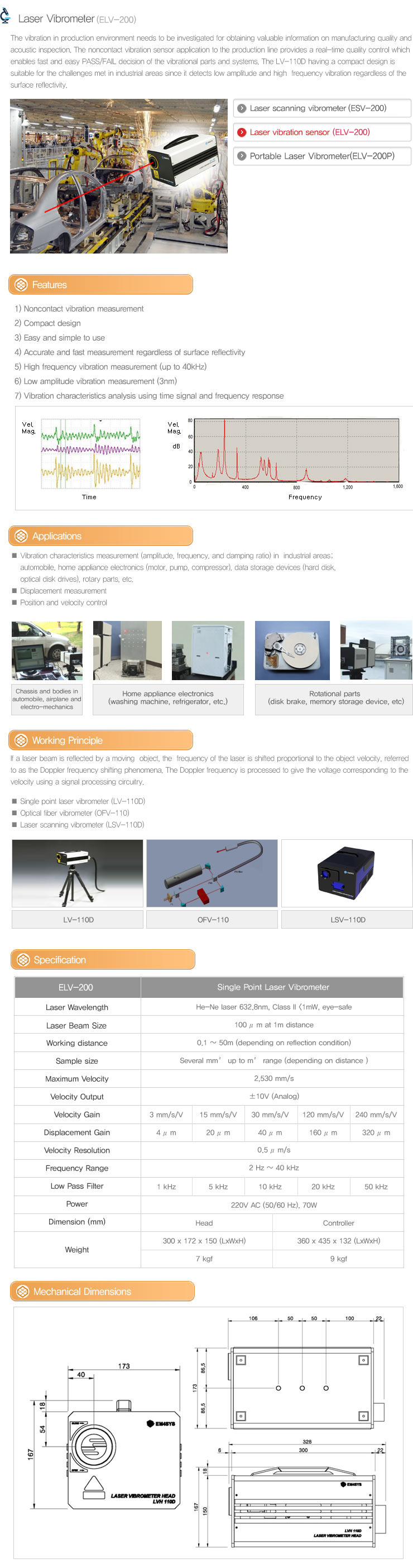 Laser Vibrometer